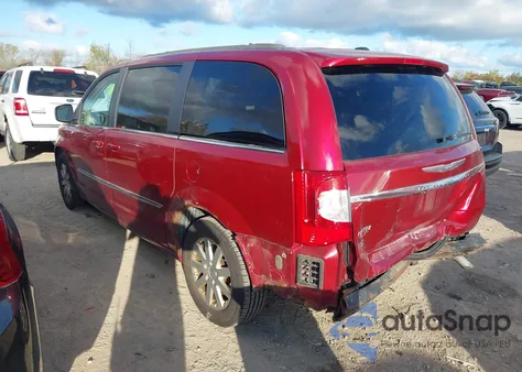 2014 Chrysler Town & Country Touring из США, поврежденный, VIN 2C4RC1BG6ER445659